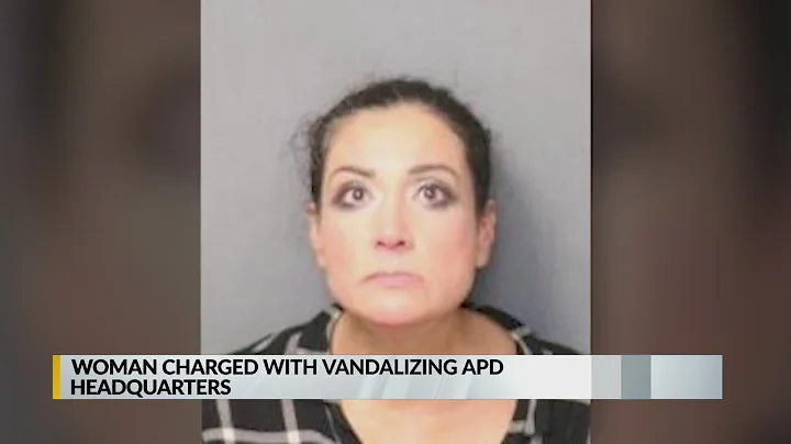 Woman apprehended after allegedly vandalizing Main Police Station