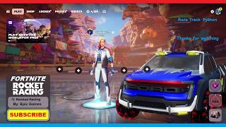 Fortnite: Rocket Racing Ranked Gameplay | Dueling Dragons Jackie