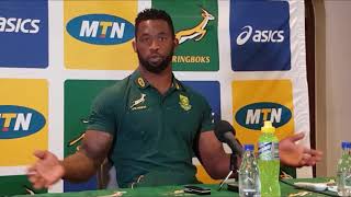 siyakolisi talks about the moment he heard he was springbok captain
