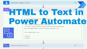 Convert HTML to Text in Power Automate(Microsoft Flow)
