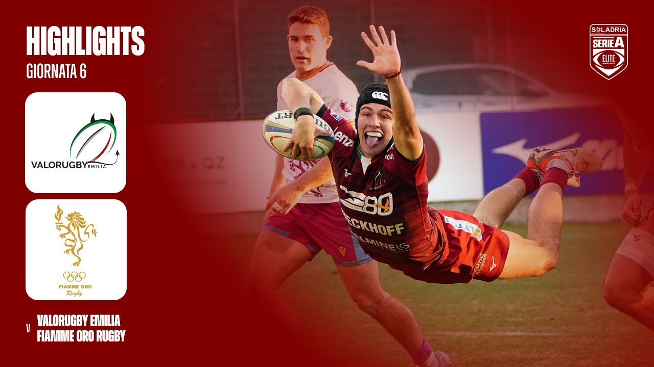 Highlights Valorugby Emilia vs Fiamme Oro Rugby (13/12/2025)