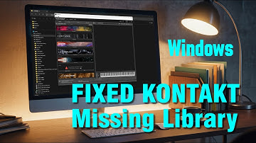 Fixed Kontakt Missing Library When Move to New Location | windows