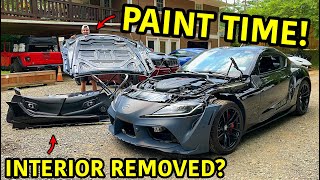 Rebuilding A Wrecked 2020 Toyota Supra Part 5 Rebuilding A Wrecked 2020 Toyota Supra Part 5