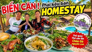 BIẾN CĂNG ! Anh Phương chị Phú kêu bán HOMESTAY LONG KHÁNH QUÊ EM sau chuyến về miền Tây ăn đặc sản