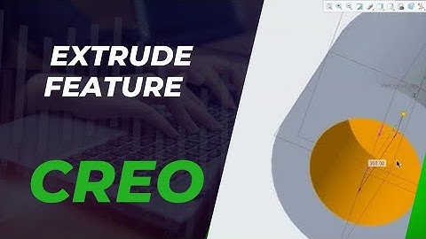 How to offset a sketch in extrude in creo 7 0