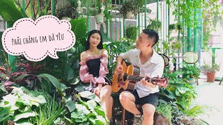 PHẢI CHĂNG EM ĐÃ YÊU - JUKY SAN ft. REDT | Acoustic Cover | thaiengg - Thắng Nguyễn |