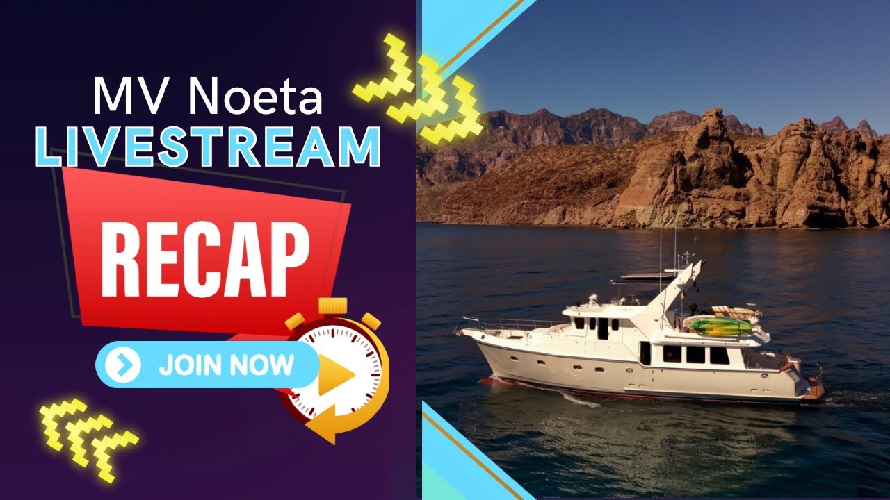 M/V Noeta is live at Sunset!