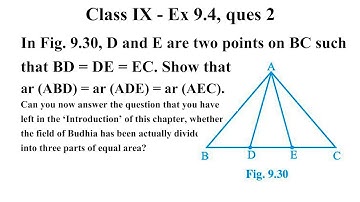 Ex.9.4 (Optional) (Q.2) Chapter:9 Areas Of Parallelograms And Triangles | Ncert Maths Class 9 | Cbse