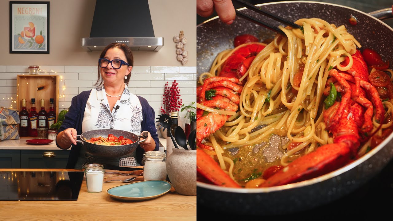 Hummer Linguini med Samantha