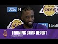 Wesley Matthews gives his thoughts the first day of camp | Lakers Training Camp