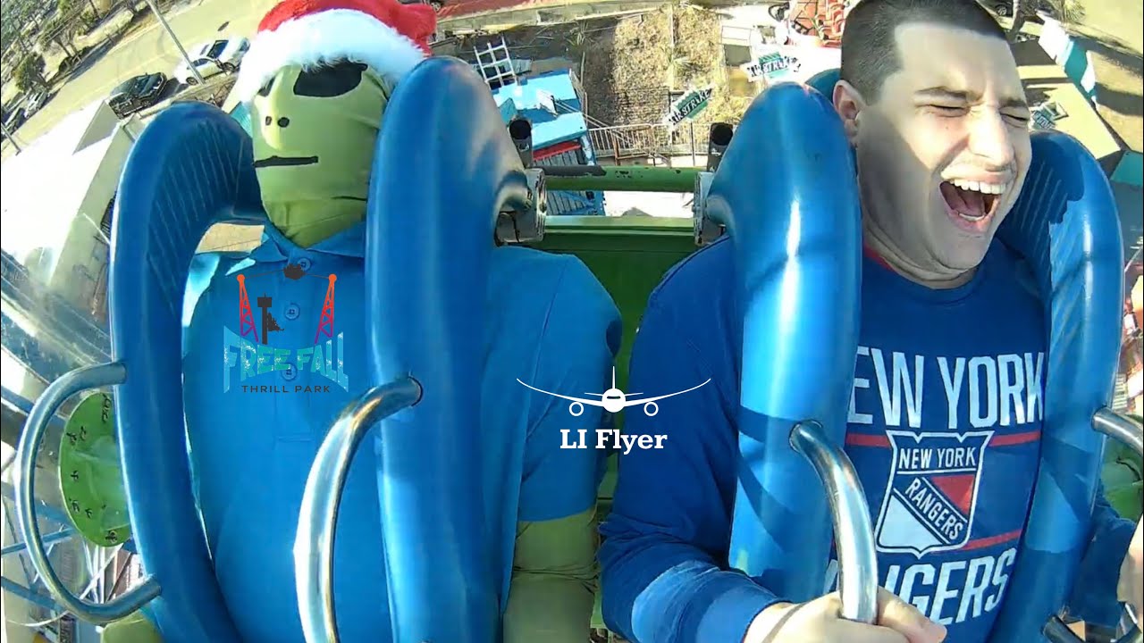 LI FLYER TAKES ON THE MYRTLE BEACH SLINGSHOT (FULL, UNEDITED VIDEO, NO SUBTITLES)