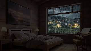 Achieve Restful Sleep and Stress Reduction with the Rain on Window - Calming Rain Sounds to Relax