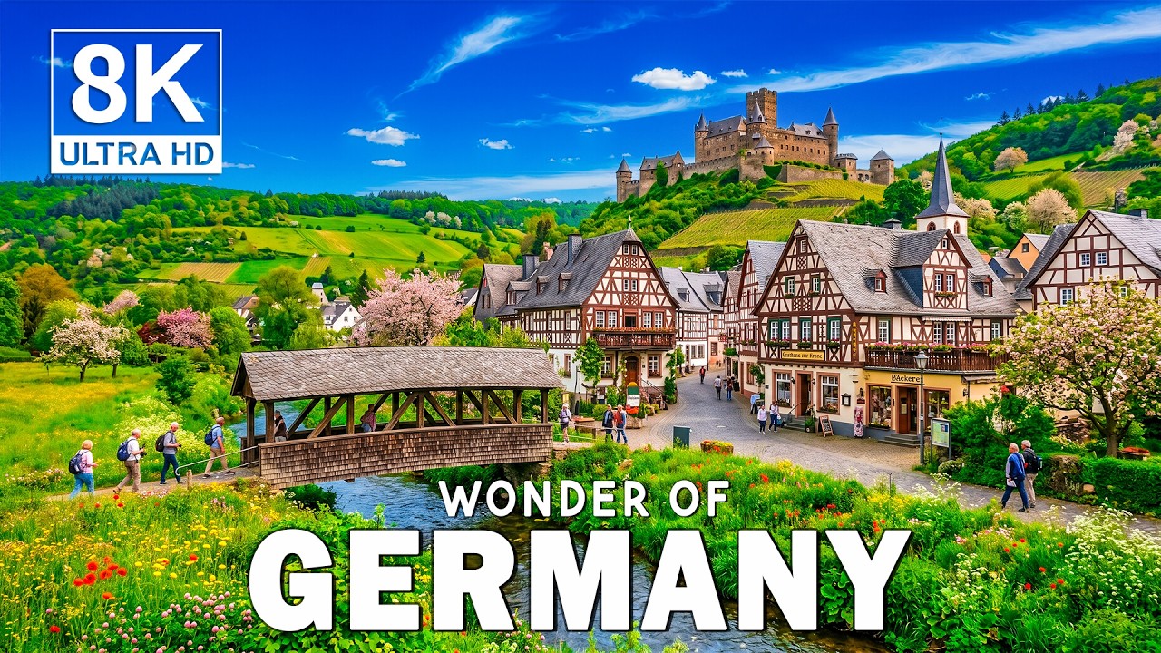 Wonders of Germany – Explore Fairy-Tale Castles, Forests, and Scenic Rivers | Travel Video 4K
