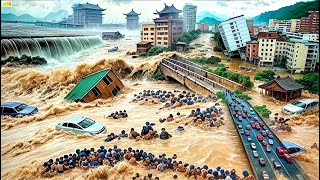 TSUNAMI HORROR 2025: 55 METER Waves DESTROY Thailand, Ships Flipped, Skyscrapers Collapsing | movie