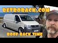 SWEET retro STYLE roof RACK for MY transporter van
