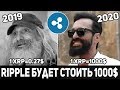 Ripple будет по 1000$ - правда или ложь!?