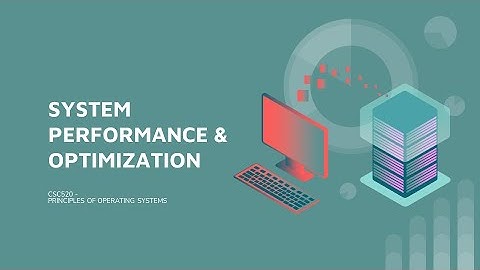 CSC520 Group Project - System Performance & Optimization