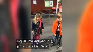Kärleksproblem på förskolan: 'Vi kan väl hålla handen?' - Nyhetsmorgon (TV4)
