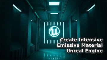 How to Create Intensive Emissive Material in Unreal Engine - UE Beginner Tutorial