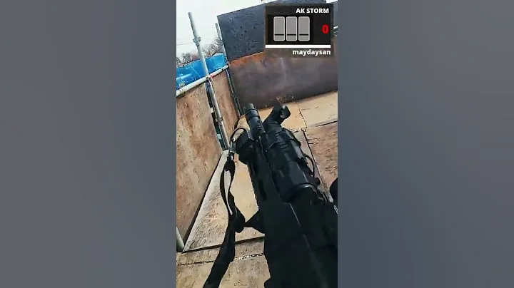 Super Clean Airsoft AK Reload & Gameplay!