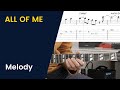 All Of Me : Melody
