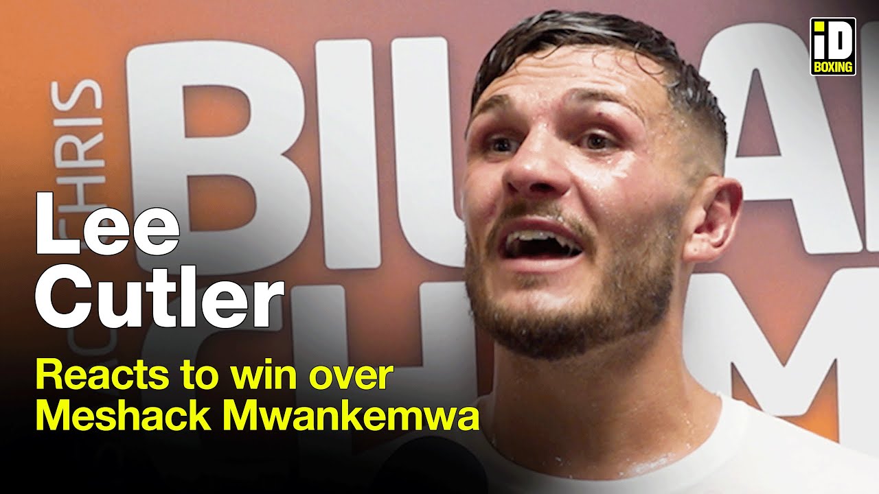 Lee Cutler Reacts To Win Over Meshack Mwankemwa - YouTube