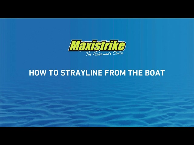 Learn how to strayline from the boat