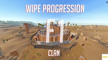 RUST | Wipe Progression With [F1] Clan On Vital Main | Raids Roams and More |