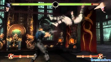 MK9 - Stryker 37%, 35%, 45% Midscreen Combos - Mortal Kombat 9 (2011)