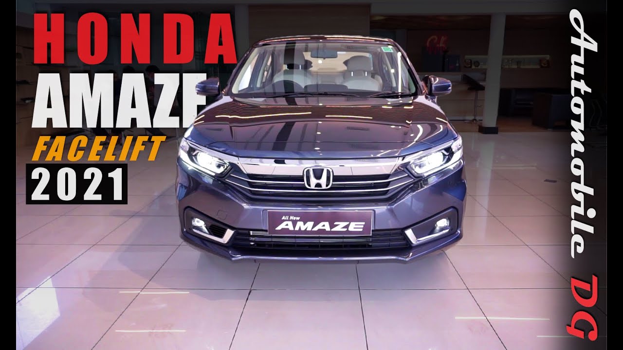 Honda Amaze Facelift 2021 VX | Top Model | Interior and Exterior in Detail