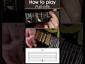 How to play a palm mutes on guitar, palm muting #guitarlesson  #guitar #guitartechnique