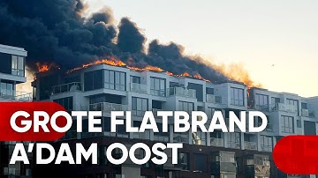 03-06-2023 Amsterdam - brand Joan Muyskenweg