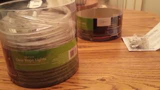 Walmart mainstay rope lights