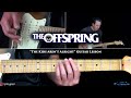 The Offspring - The Kids Aren&#39;t Alright Guitar Lesson