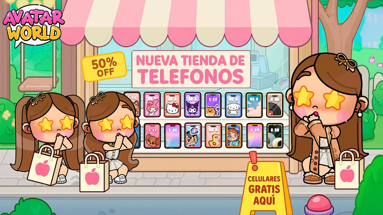 Le Compro a mis Hijas su Primer Celular 📱 en Avatar World