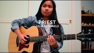 Priest - Julia Michaels - Fingerstyle Guitar Cover (+TABS) Resimi