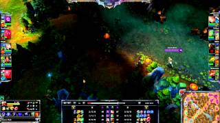 League of legends, Lux skill shot double kill!
