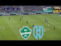 مباراة الاهلي و الاخدود في دوري روشن الممتاز      21  