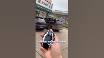 intelligent lcd car key demostration