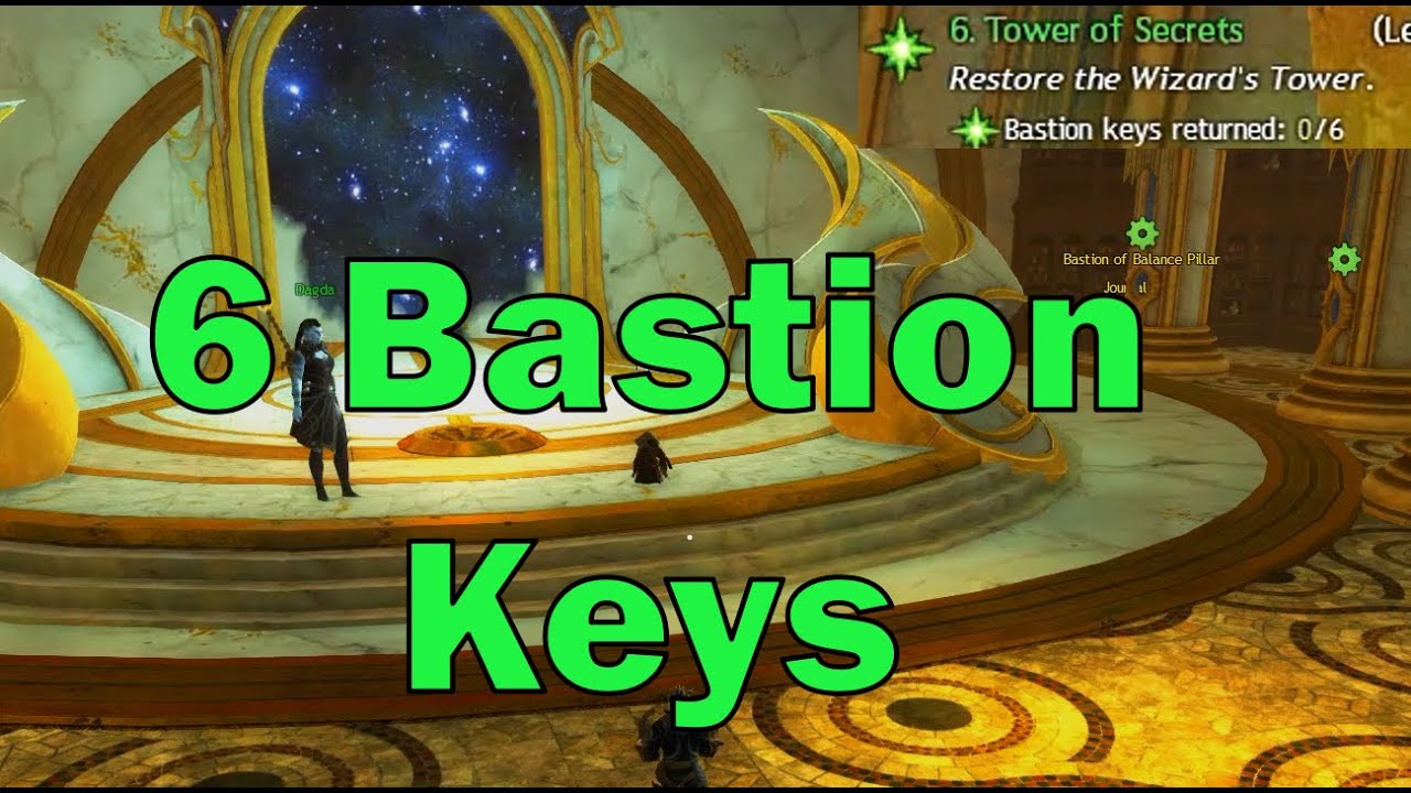 Tower of Secrets 6 Bastion Keys Walkthrough Guild Wars 2 SOTO YouTube