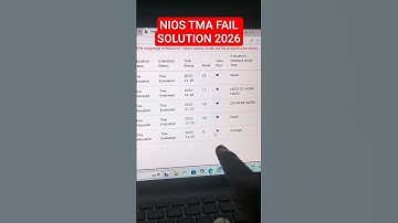 Nios Fail Subject Solution 2025-2026 | NIOS TMA PDF SOLUTION | Stream 1 & 2 | #nios #shorts#feed#tma