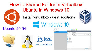 Share Folder | Virtualbox | Ubuntu | Windows 10 | Ubuntu 20.04 | Virtualbox Shared Folder | Vboxsf