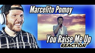 Marcelito Pomoy YOU RAISE ME UP Reaction - Marcelito Pomoy REACTION - He's so talented!