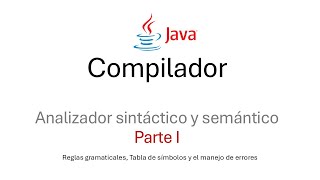 Compiler built with Java | Part I