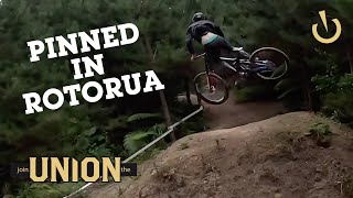 PINNED Rotorua DOWNHILL with Chris Hauser and Lachie Stevens-Mcnab of the UNION