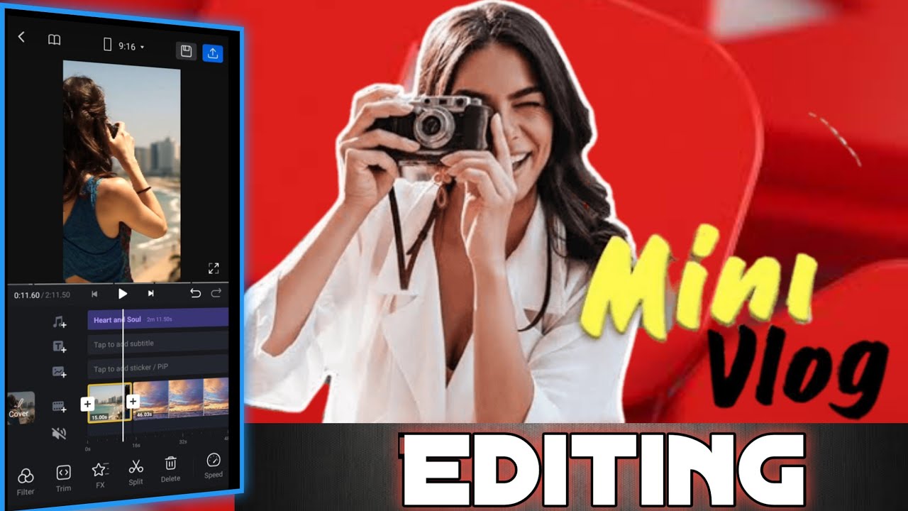 Mini Vlog Edit Kaise Kare How To Edit Mini Shorts Vlog Vlog Video
