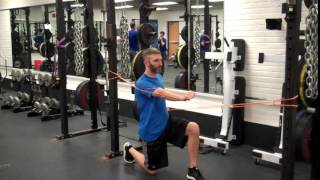 1/2 Kneeling Banded Push/Pull