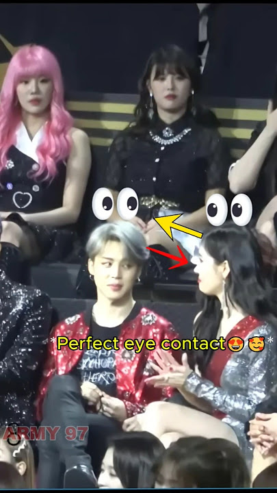 Jimin and Sunmi  eyes contact💞 #jimin #parkjimin #bts #btsarmy#shorts