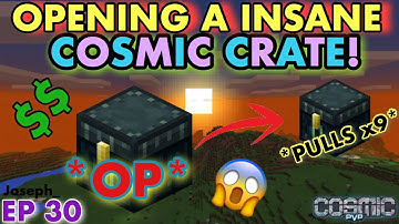 OPENING A OP COSMIC CRATE! *PULLS 9 CC’S FROM 1* | COSMICPVP #30