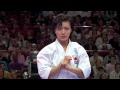 Final femenil de kata individual rika usami de japon campeonato mundial 2012